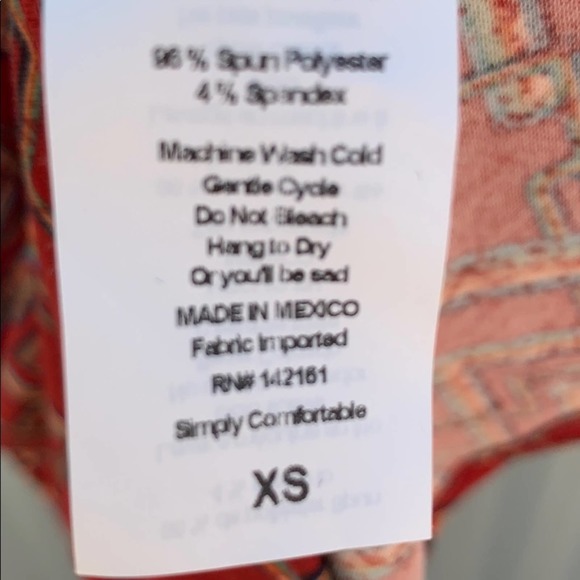 NWT Lularoe Julia Print Dress XS - Picture 3 of 7